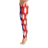 Lazy Lightning Leggings, Red White & Blue