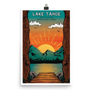 Phish Poster - Lake Tahoe CA 2018