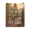 Lyrics Poster - Brokedown Palace