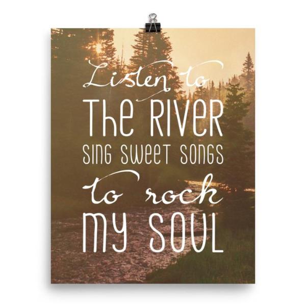 Lyrics Poster - Brokedown Palace