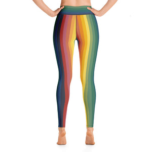 Rainbow Jerry High-Waist Leggings