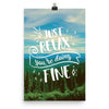 Phish Lyrics Poster - Strange Design