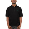 Men's 'Llama' Embroidered Polo Shirt (runs large)
