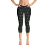 Phish Capri Leggings - Cactus Print