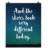 Lyrics Poster - Space Oddity