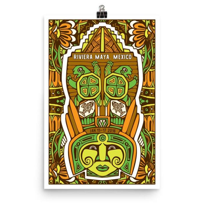 Phish Poster - Riviera Maya, Mexico 2016