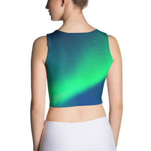 Northern Lights Crop Top Blue/Green