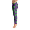 Donut Leggings, Purple/Green