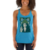 Women's Tank - Read The Book, Green Goddess