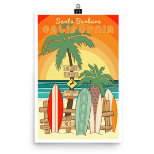Phish Poster - Santa Barbara, CA 2014