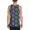 Men's Donut Tank - Purple & Green