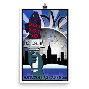 Phish Poster - Madison Square Garden, NYC 2011