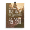 Lyrics Poster - Brokedown Palace