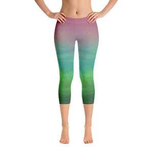 Northern Lights Capri Leggings