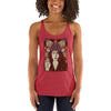 Women's Tank - Read The Book, Ruby Red