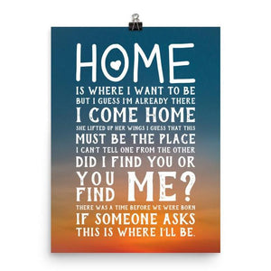 Lyrics Poster - Naive Melody