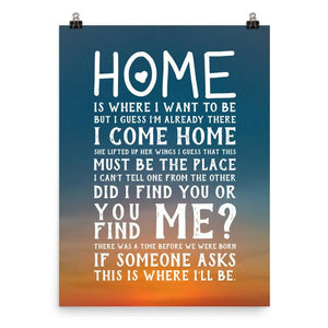 Lyrics Poster - Naive Melody