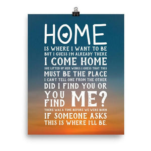 Lyrics Poster - Naive Melody