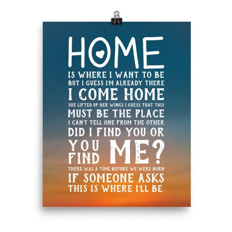 Lyrics Poster - Naive Melody