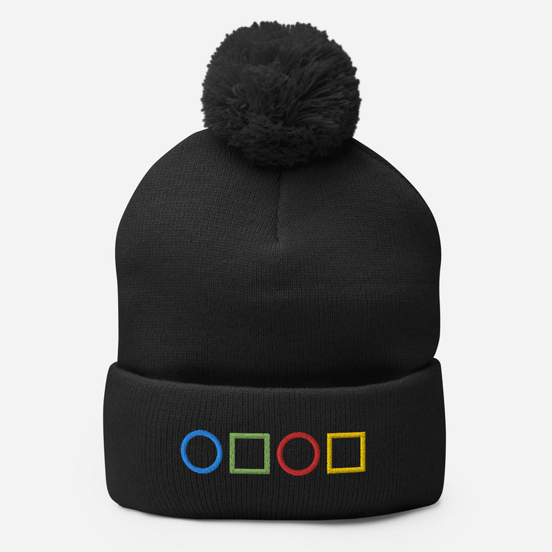 'Sci-Fi Soldier' Pom Pom Beanie