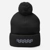 '9 Cubes' Pom Pom Beanie