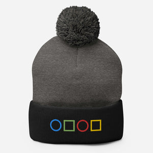 'Sci-Fi Soldier' Pom Pom Beanie