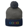 'Sci-Fi Soldier' Pom Pom Beanie