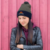 'Love Is Real' Pom Pom Beanie