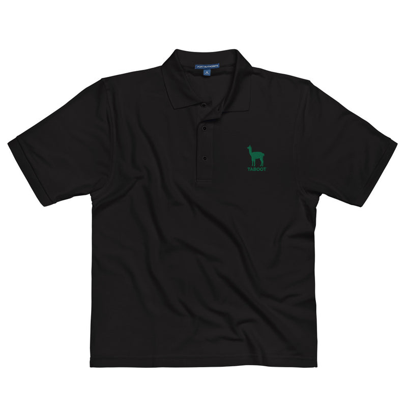 Men's 'Llama' Embroidered Polo Shirt (runs large)