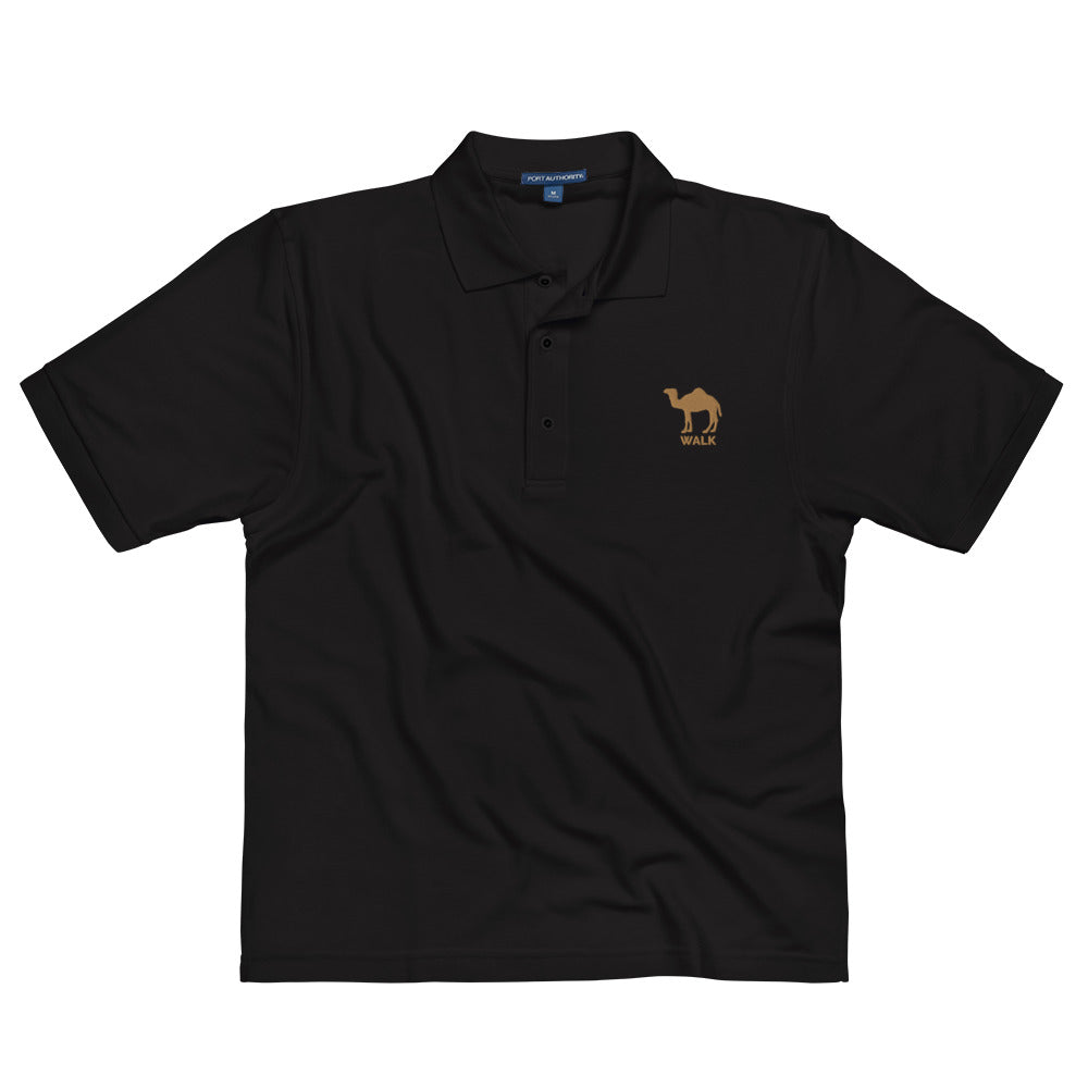 Men's 'Camel Walk' Embroidered Polo Tshirt (runs large)
