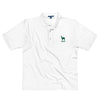 Men's 'Llama' Embroidered Polo Shirt (runs large)