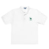 Men's 'Llama' Embroidered Polo Shirt (runs large)