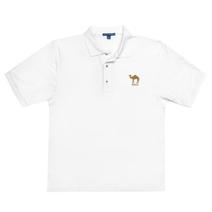 Men's 'Camel Walk' Embroidered Polo Tshirt (runs large)