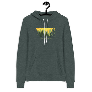 Men's Walls of the Cave Hoodie, Listen to the Silent Trees