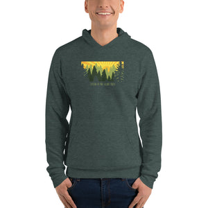 Men's Walls of the Cave Hoodie, Listen to the Silent Trees