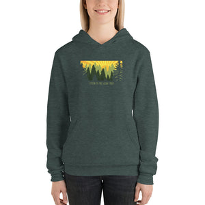 'Listen to the Silent Trees' Hoodie, Unisex