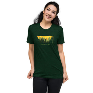 'Walls of the Cave' Tri-Blend Tee, Listen to the Silent Trees (unisex sizing)