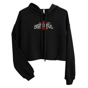 Grateful Crop Hoodie
