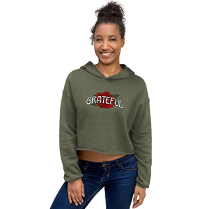 Grateful Crop Hoodie
