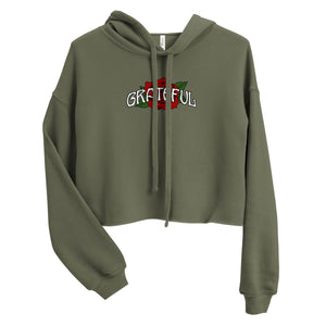 Grateful Crop Hoodie