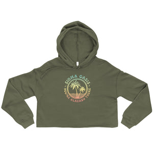 Sigma Oasis Crop Hoodie