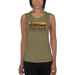 Women's Muscle Tank - Mexican Cousin