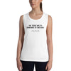 Women's Muscle Tank - The Trick was to Surrender to the Flow