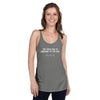 Women's Tank - The Trick was to Surrender to the Flow